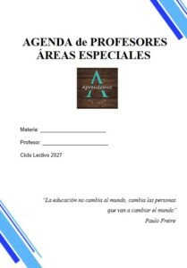 AGENDA 2027 - PROFESORES de Áreas Especiales - DIGITAL