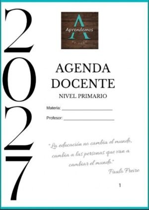 Agenda Docente 2027 - Primario DIGITAL