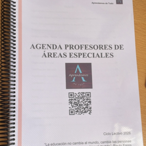 Agenda Profesores de Áreas Especiales IMPRESA