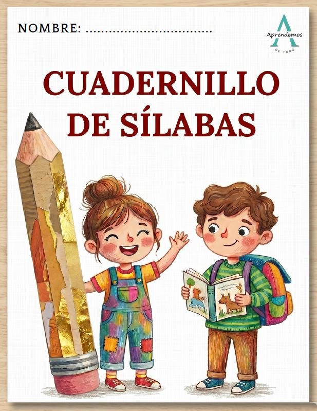 CUADERNILLO DE SÍLABAS - PARA PRÁCTICAR