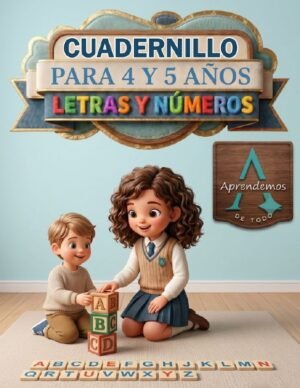 CUADERNILLO PARA 4 Y 5 AÑOS - Aprender Letras y Números jugando